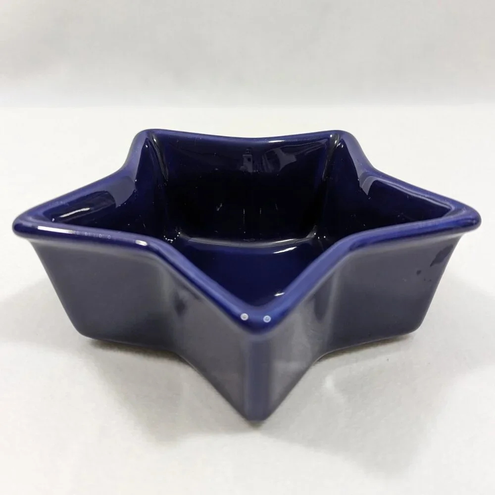 Chantal Navy Blue Star Shape Bakeware 1 Cup 93-ST12 Bake Freeze Microwave
